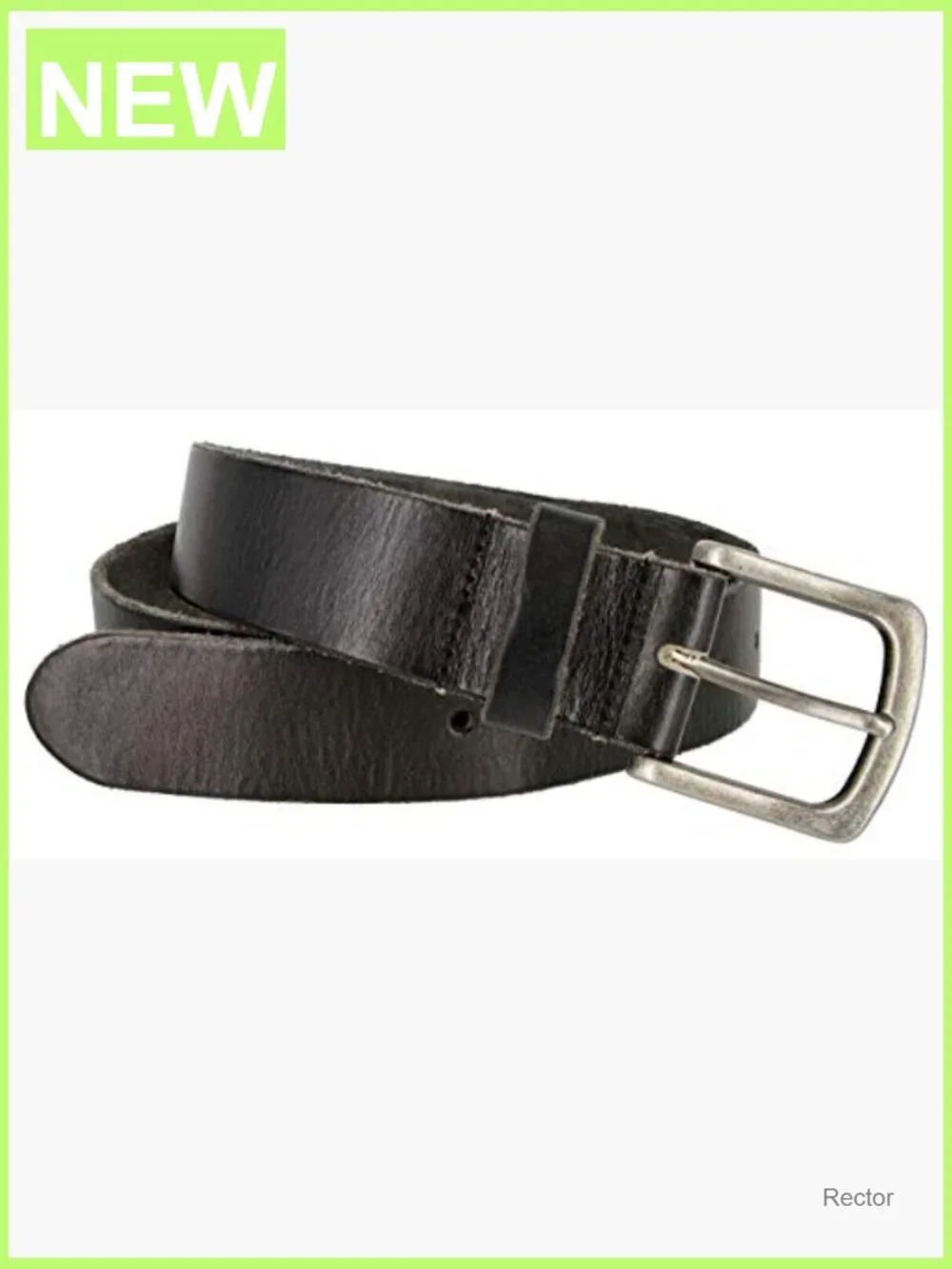 Genuine Full Grain Leather Casual Jean Belt 1.5